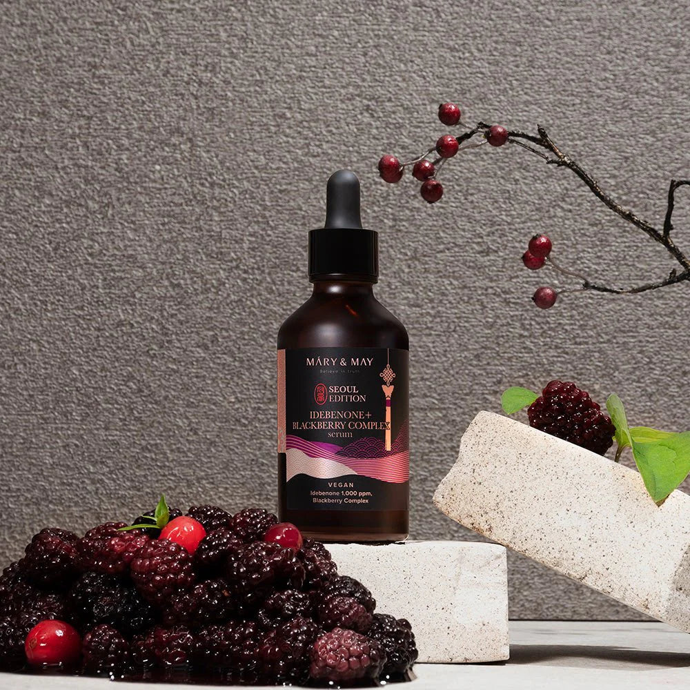 Mary & May Idebenone + Blackberry Complex Serum Seoul Edition
