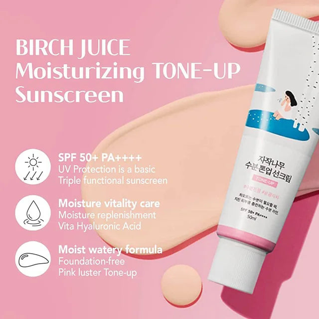Round Lab Birch Moisture Tone-Up Sunscreen