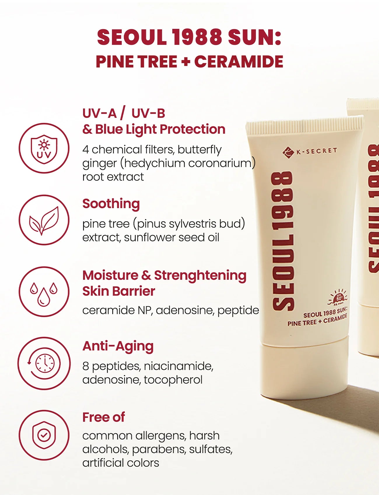 K-Secret Seoul 1988 Sun : Pine Tree + Ceramide