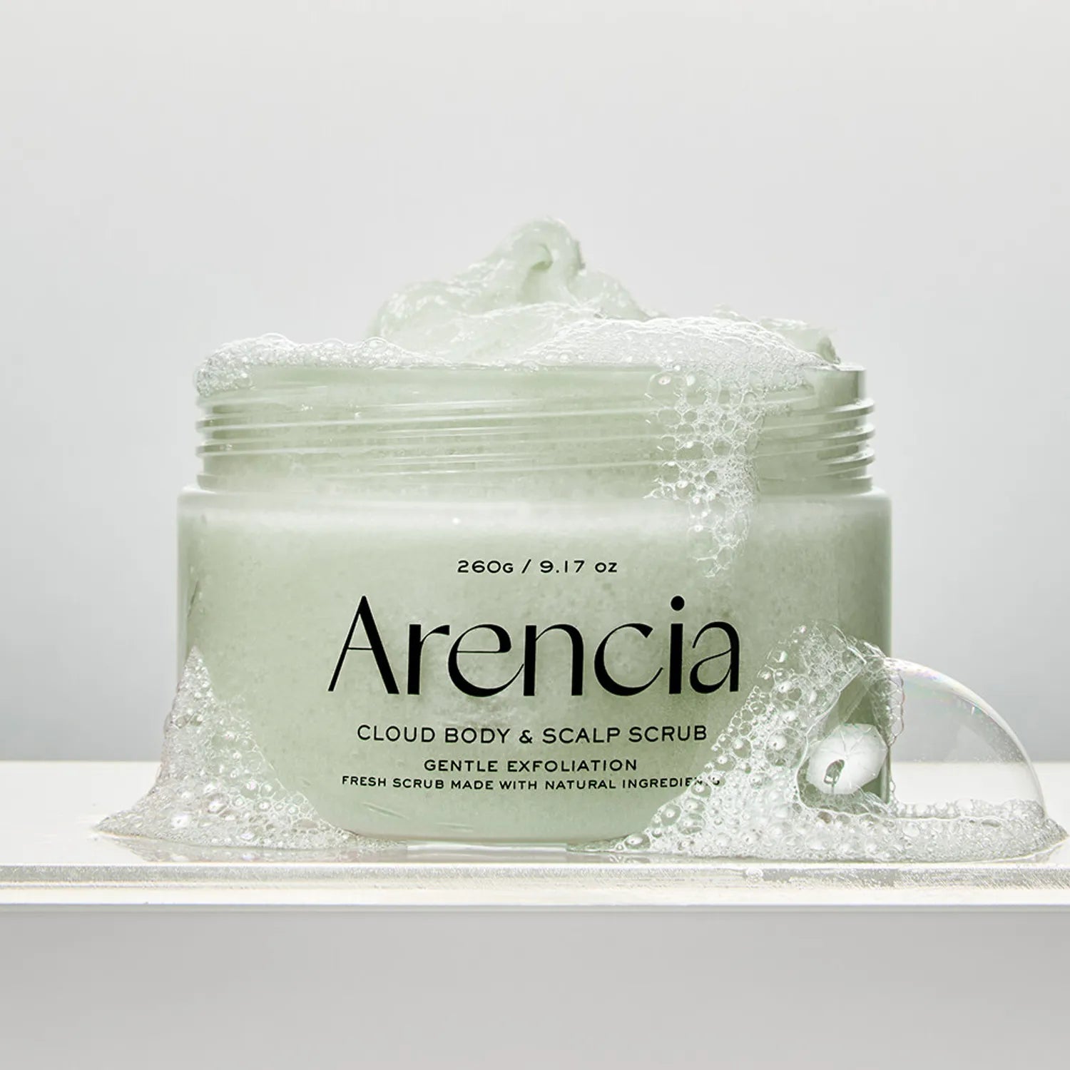 Arencia Fresh Cloud Scrub – Geranium & Primrose