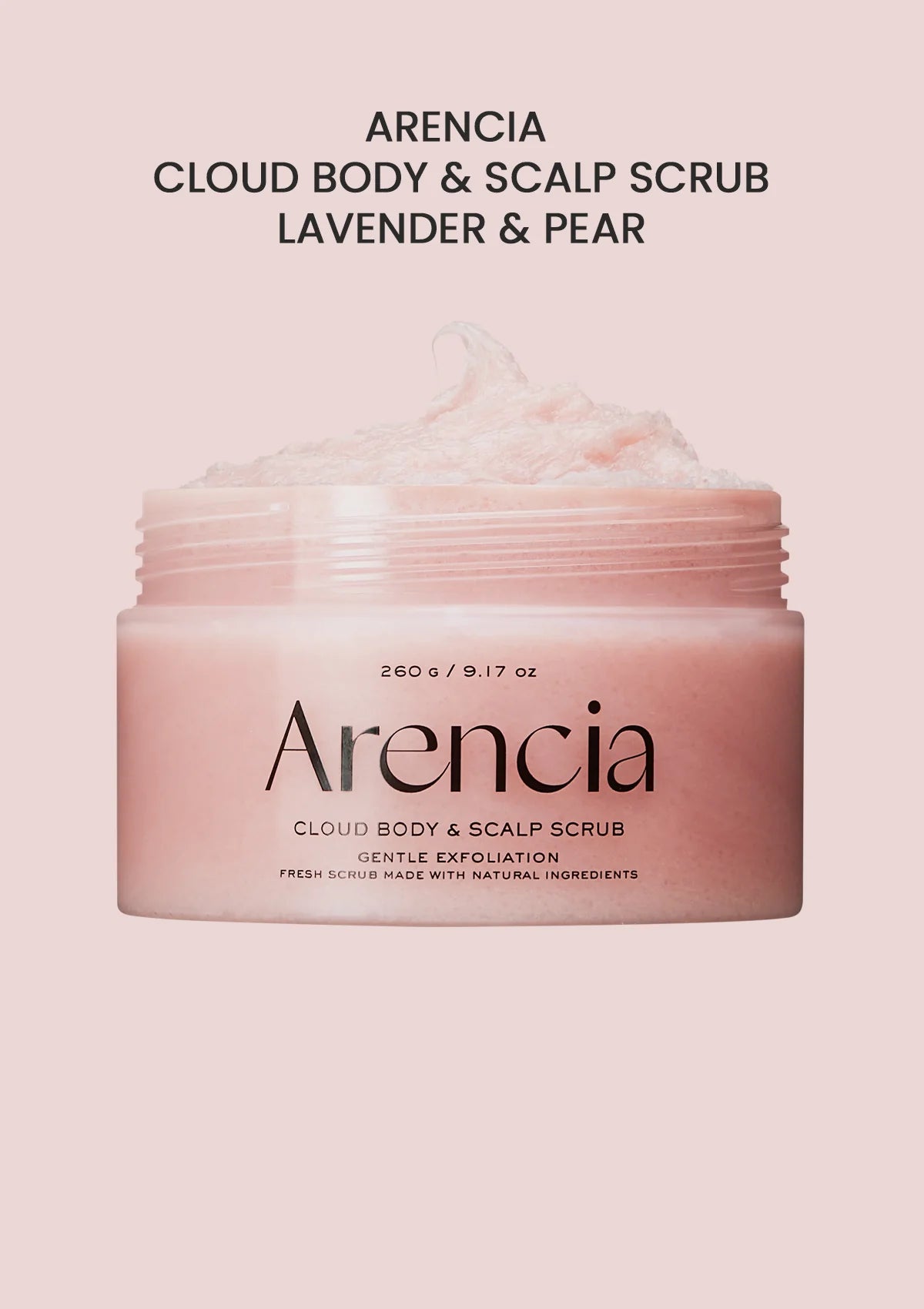 Arencia Fresh Cloud Scrub – Lavender & Pear