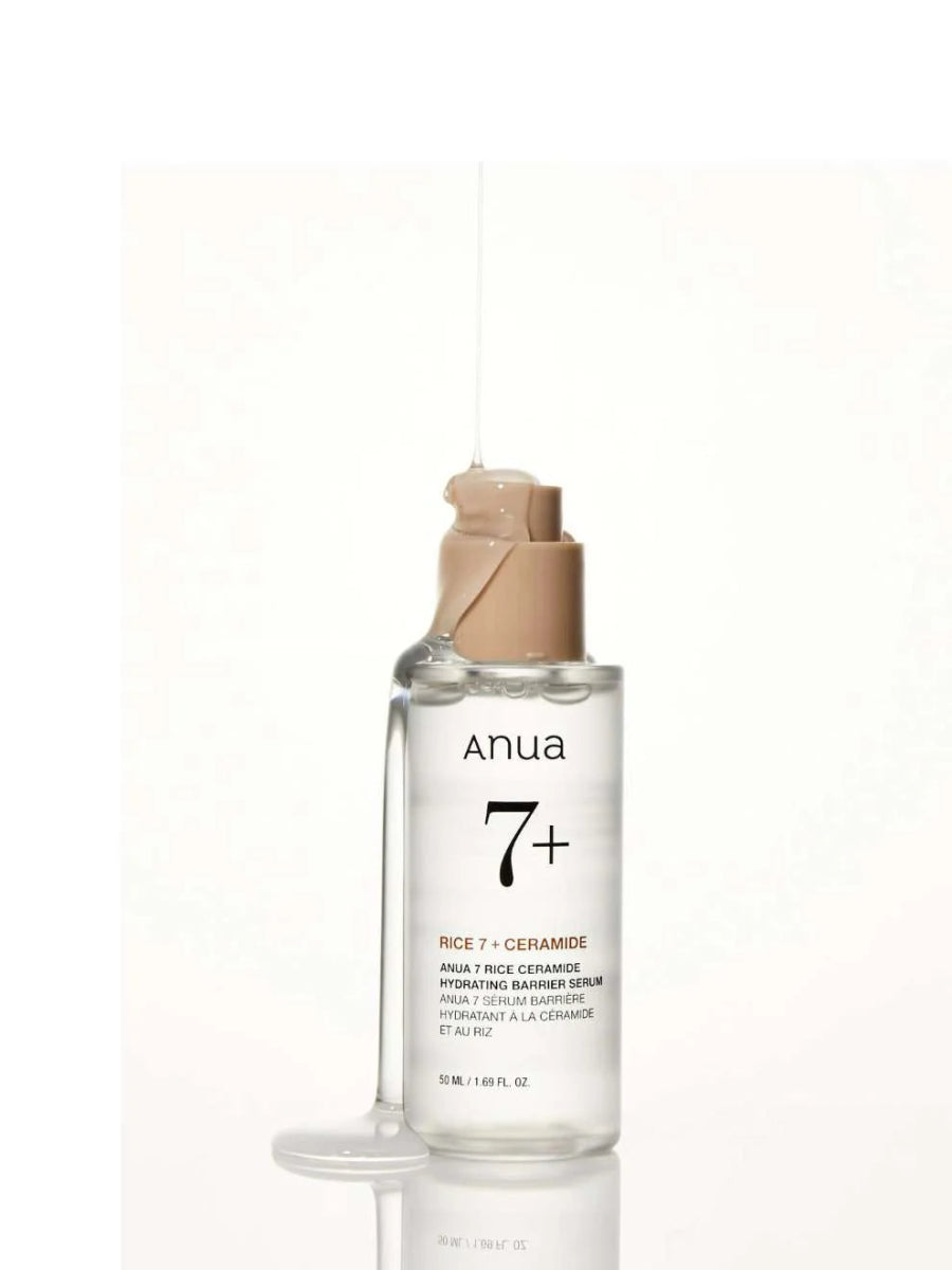 Anua 7 Rice Ceramide Hydrating Barrier Serum – Korean Skincare Supply