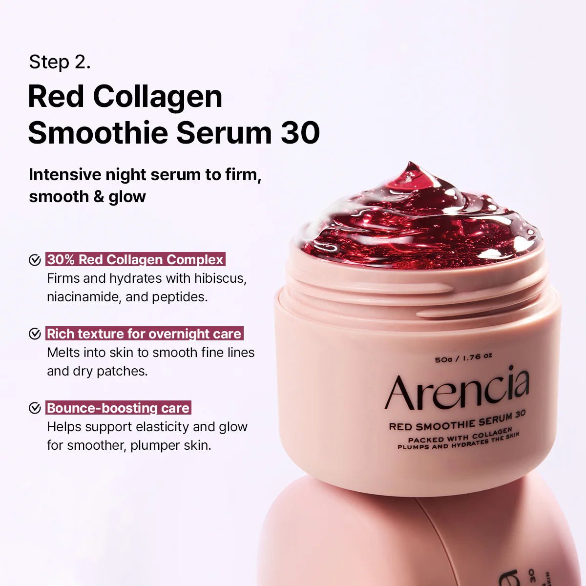 Arencia Red Smoothie Serum 30 - Korean Skincare Supply