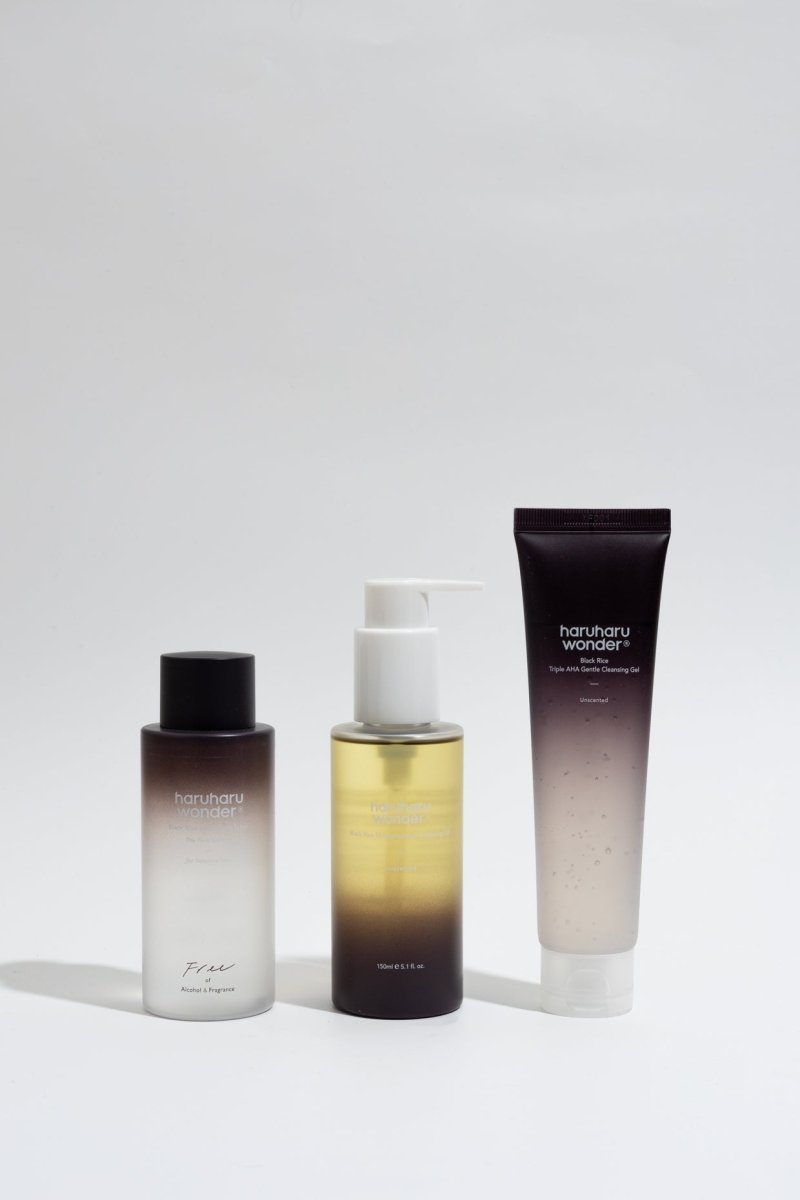 Haruharu Wonder Cleanse and Glow Set
