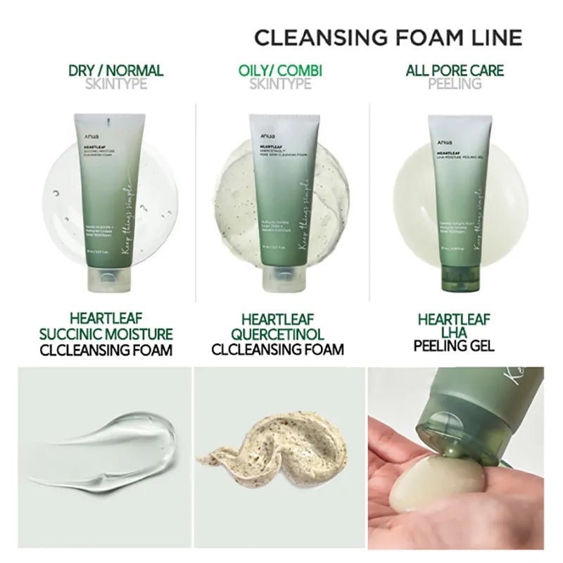 Heartleaf Quercetinol Pore Deep Cleansing Foam - Korean Skincare Supply