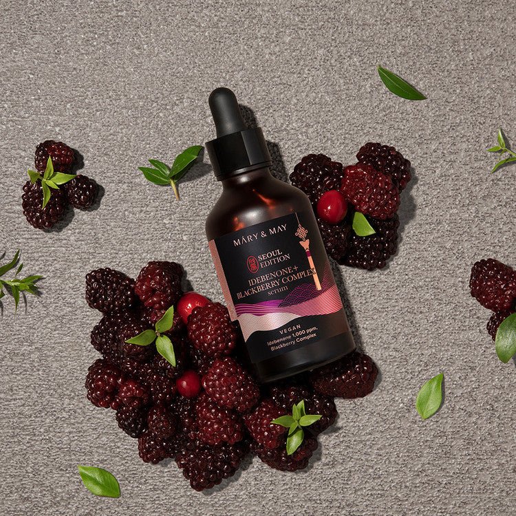 Mary & May Idebenone + Blackberry Complex Serum Seoul Edition