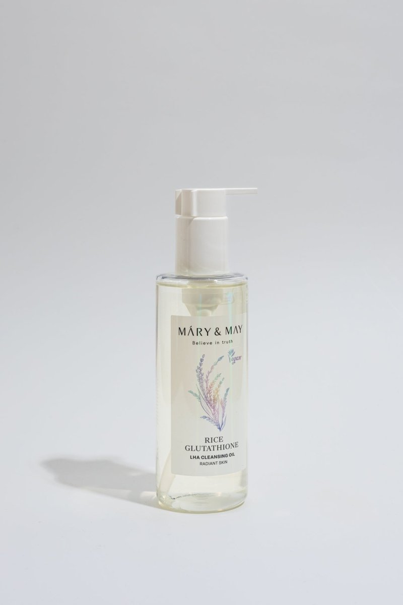 Mary & May Rice Glutathione LHA Cleansing Oil - Korean Skincare Supply