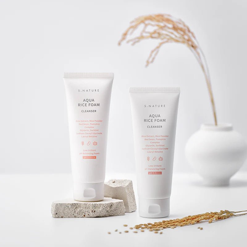 S.Nature Aqua Rice Foam Cleanser