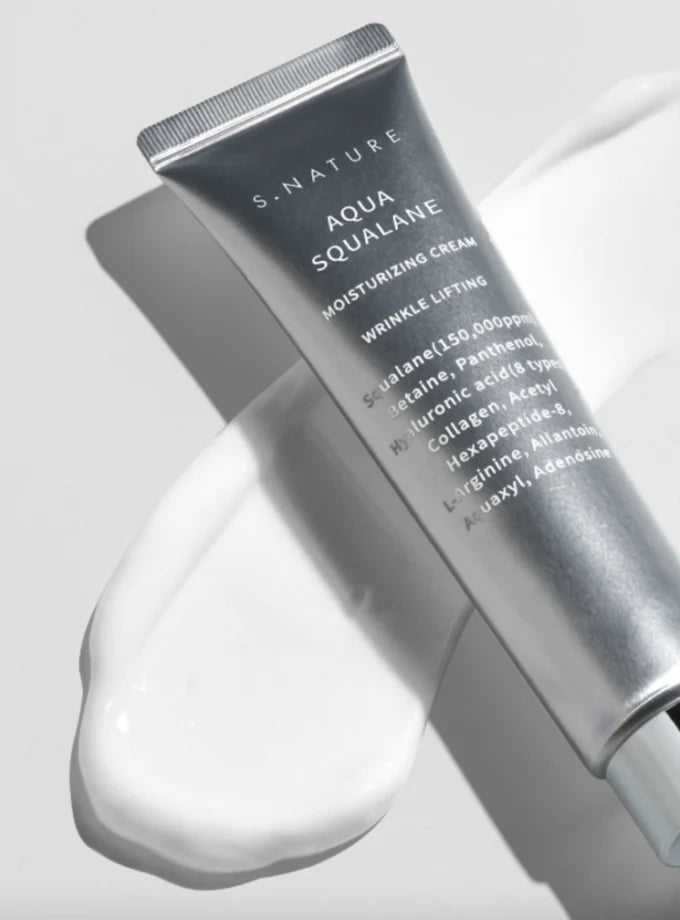 S.Nature Aqua Squalane Moisturising Cream - Korean Skincare Supply