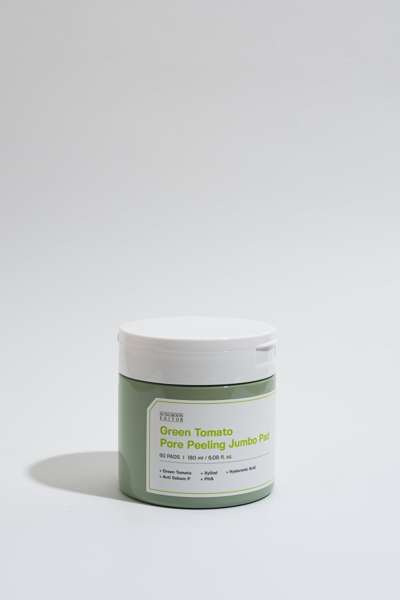 Sungboon Editor Green Tomato Pore Peeling Jumbo Pad - Korean Skincare Supply