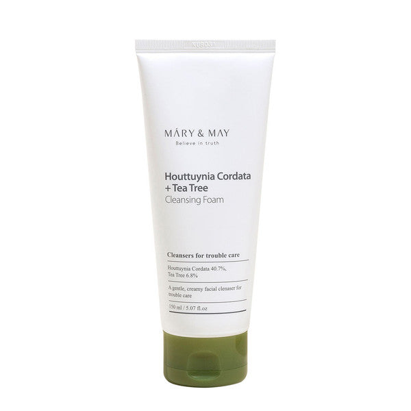 Mary & May Houttuynia Cordata + Tea Tree Cleansing Foam