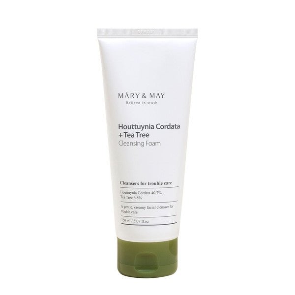 Mary & May Houttuynia Cordata + Tea Tree Cleansing Foam