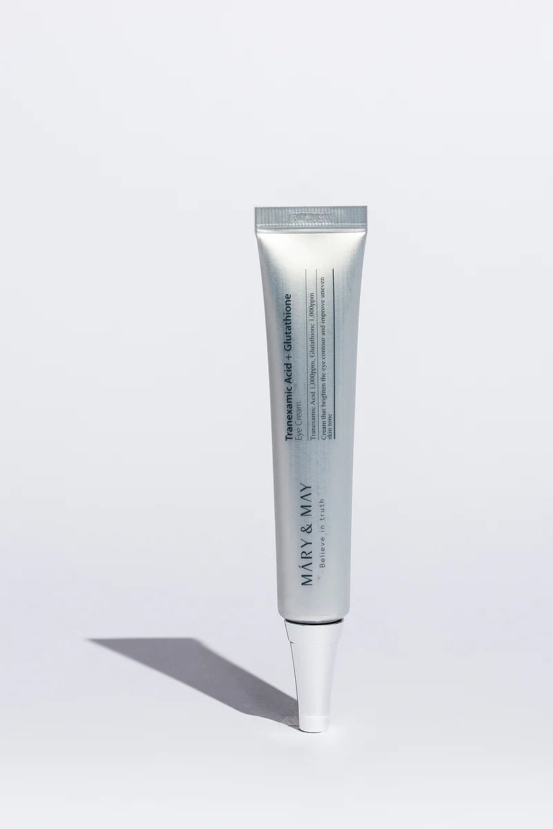 Mary & May Tranexamic Acid+ Glutathion Eye Cream | KSS Korean Skincare Supply Mary & May Tranexamic Acid+ Glutathion Eye Cream | KSS Korean Skincare Supply