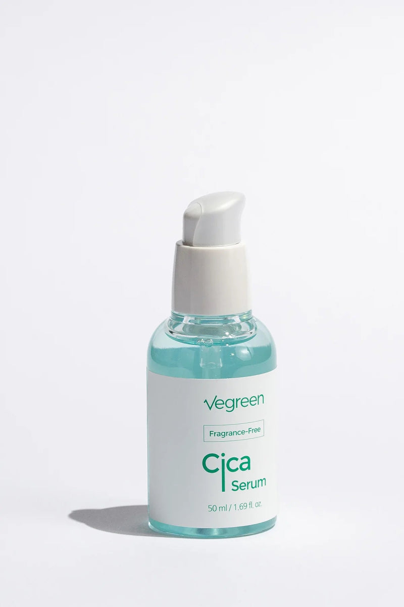 Vegreen Fragrance - Free Cica Serum - Korean Skincare Supply