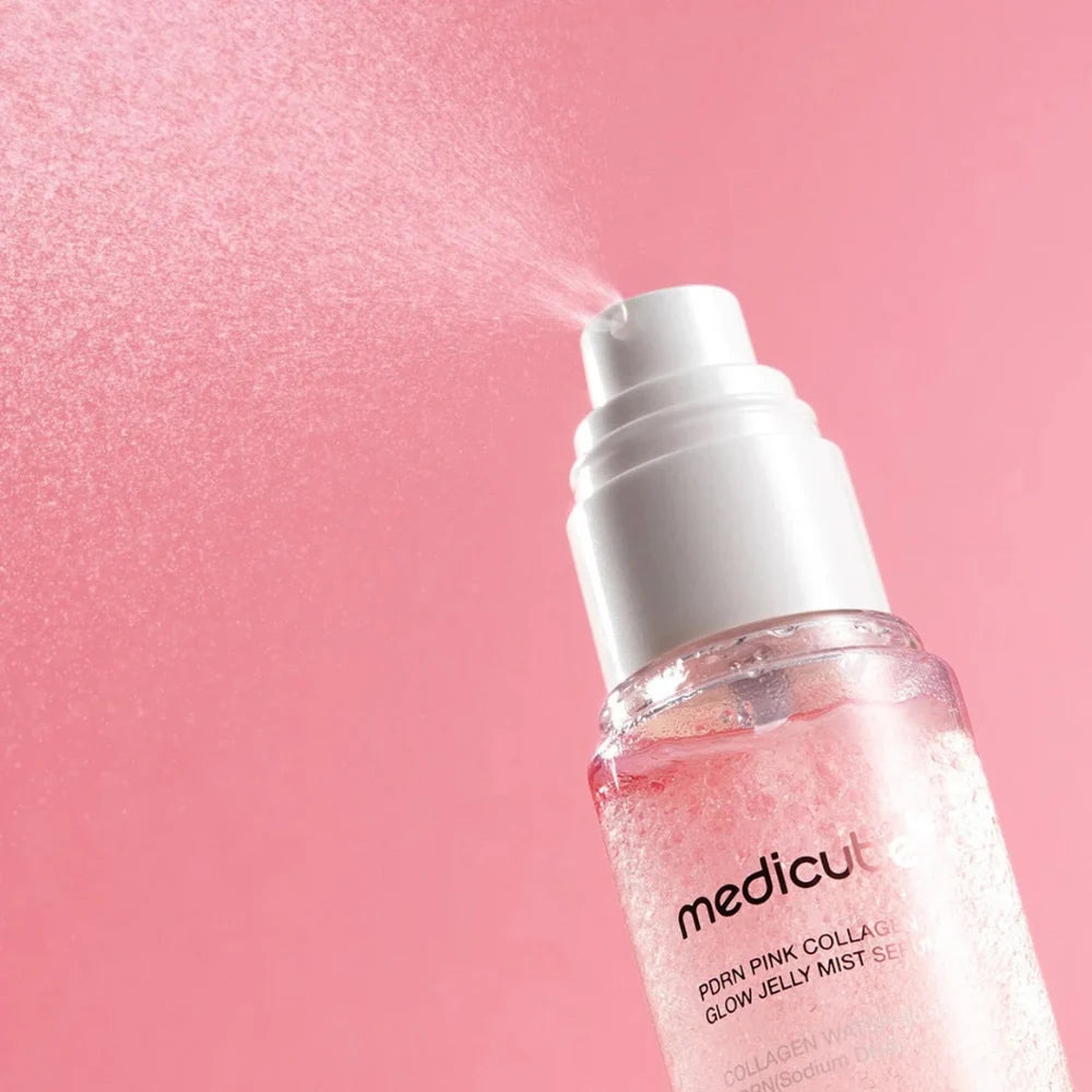 Medicube PDRN Pink Collagen Glow Jelly Mist Serum - 100ml
