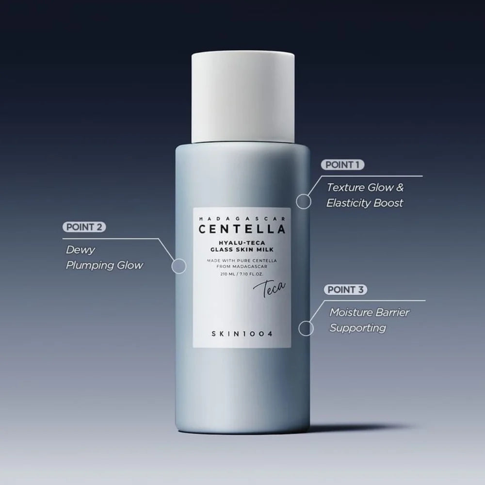 Skin1004 Madagascar Centella Hyalu-Teca Glass Skin Milk - 210ml