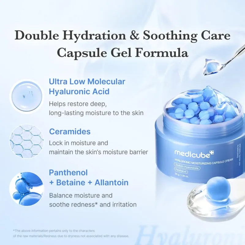 Medicube Hyaluronic Moisturizing Capsule Cream 55 g
