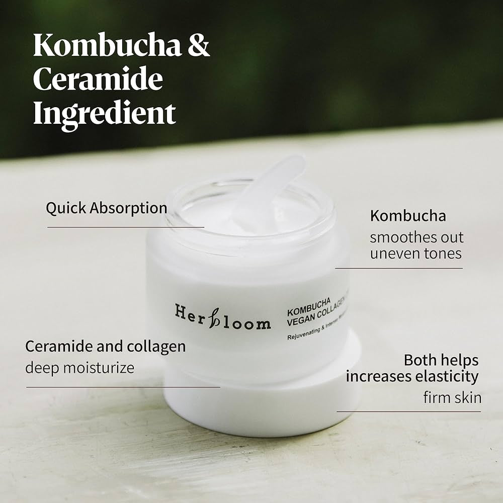 Herbloom Kombucha Vegan Collagen Cream