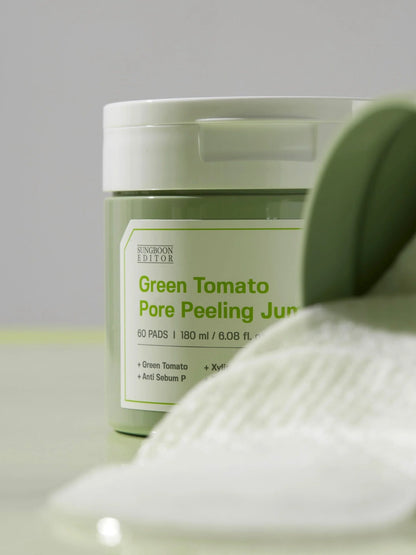 Sungboon Editor Green Tomato Pore Peeling Jumbo Pad