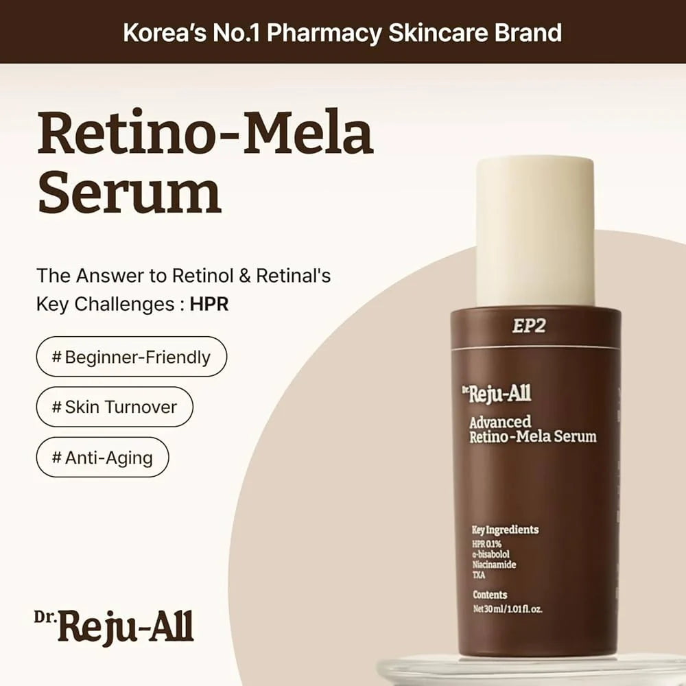 Dr. Reju-All Advanced Retino-Mela Serum - 30ml