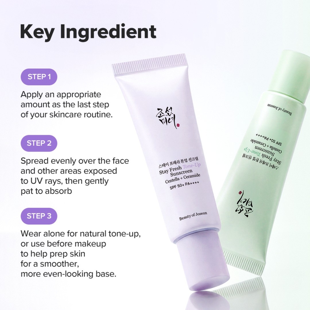 Beauty of Joseon Stay Fresh Color Correcting Sunscreen - 50ml