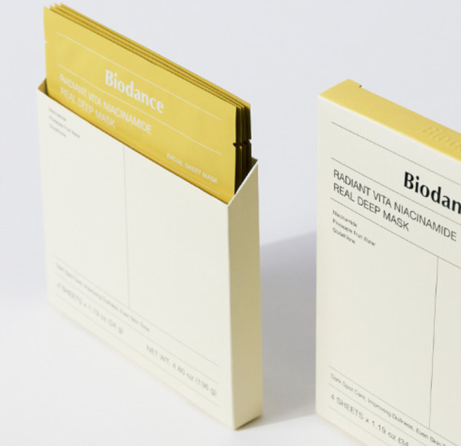 Biodance Radiant Vita Niacinamide Real Deep Mask Bundle