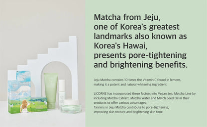 Licorne Vegan Jeju Matcha Tone-up Cream