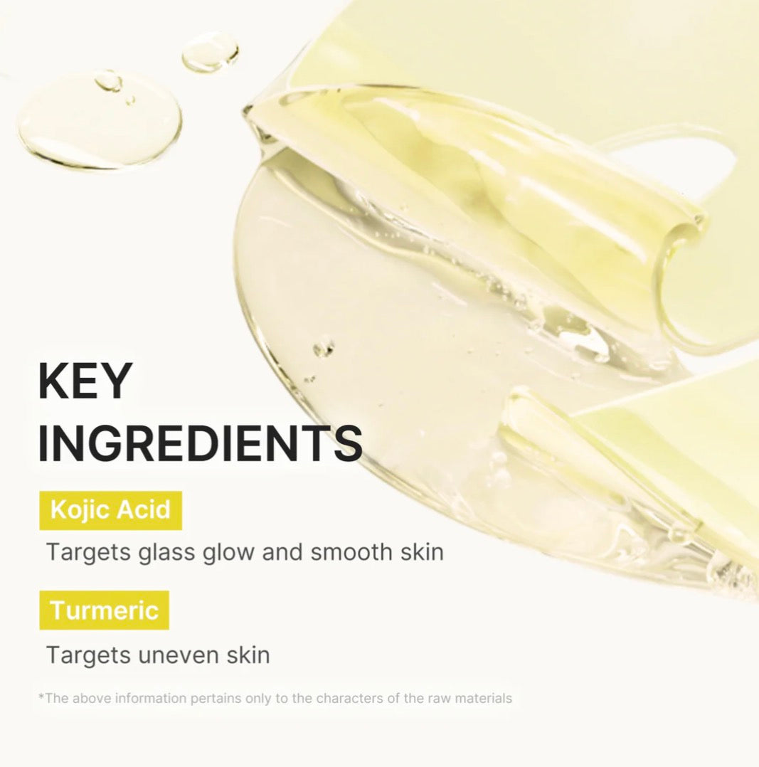 MEDICUBE kojic acid tumeric brightening gel mask