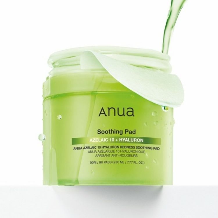 Anua Azelaic 10 Hyaluron Redness Soothing Pad