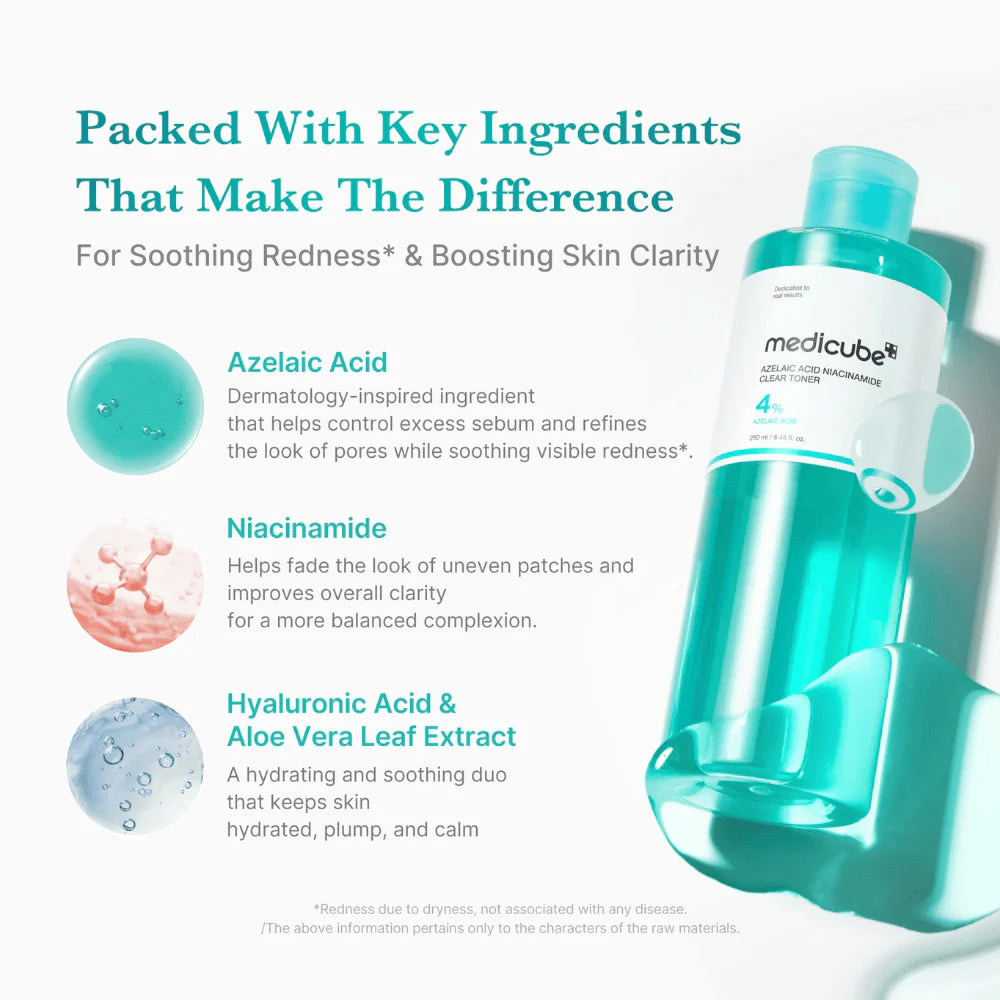 Medicube Azelaic Acid Niacinamide Clear Toner