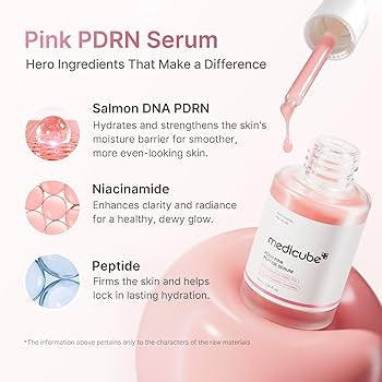 Medicube PDRN Pink Peptide Brightening Glow Serum