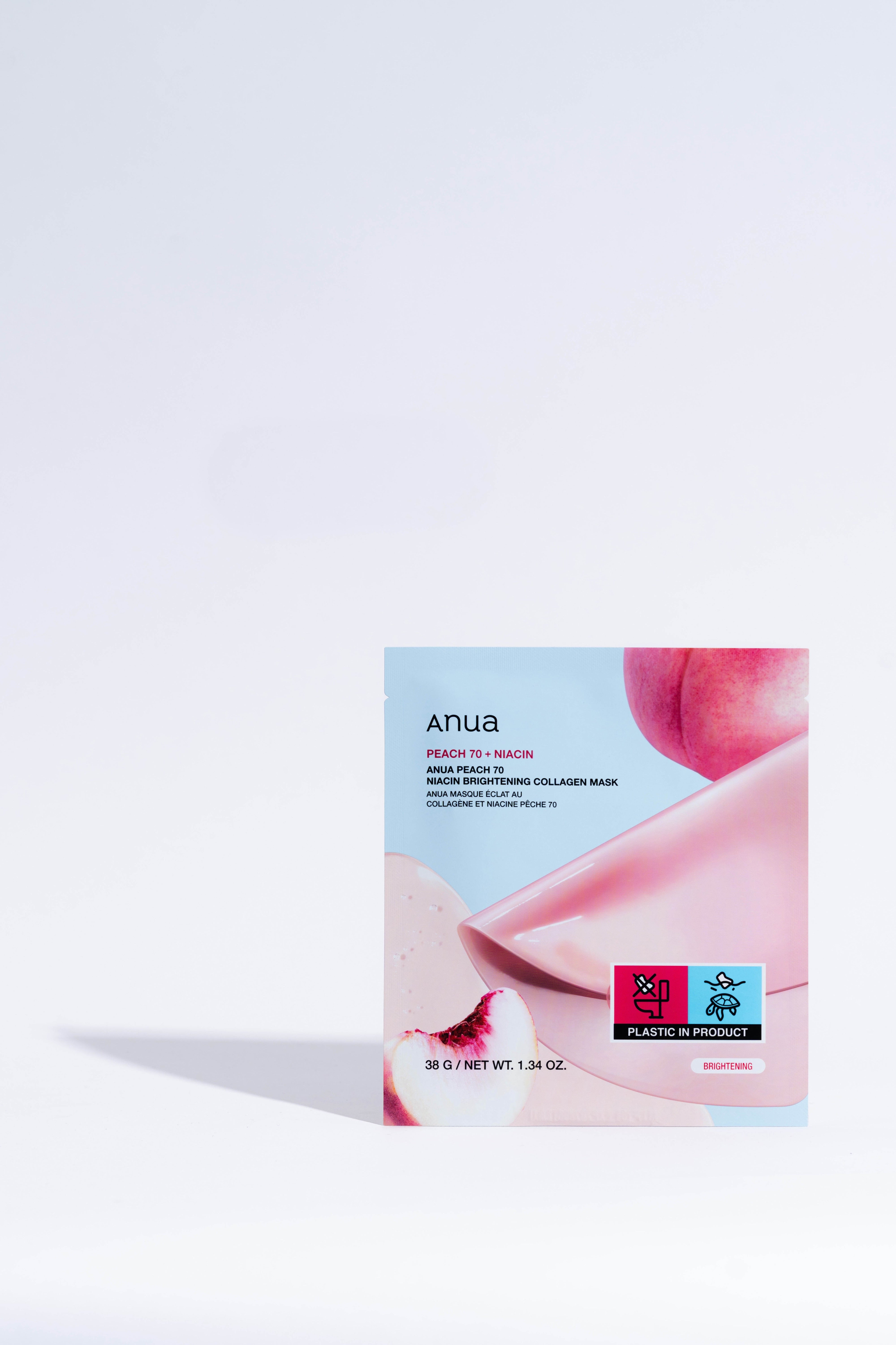 Anua Peach 70 Niacin Brightening Collagen Mask