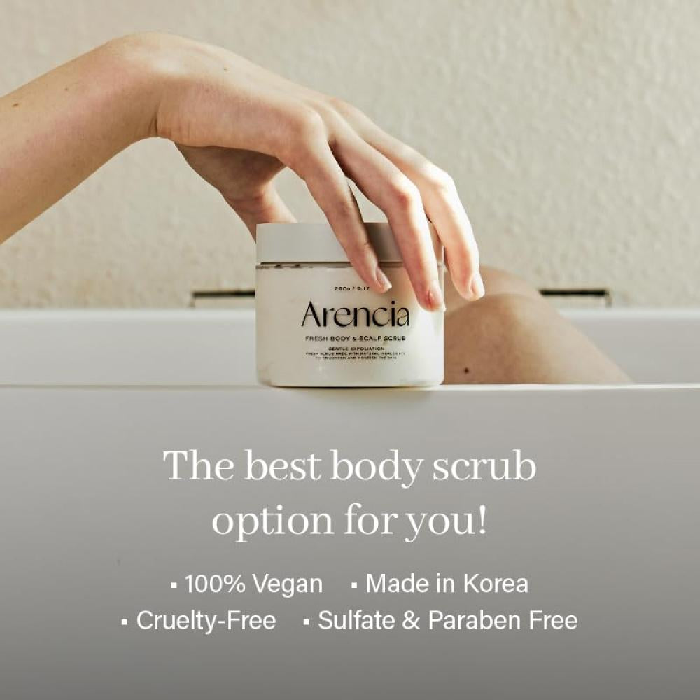 Arencia Fresh Cloud Scrub – Geranium & Primrose