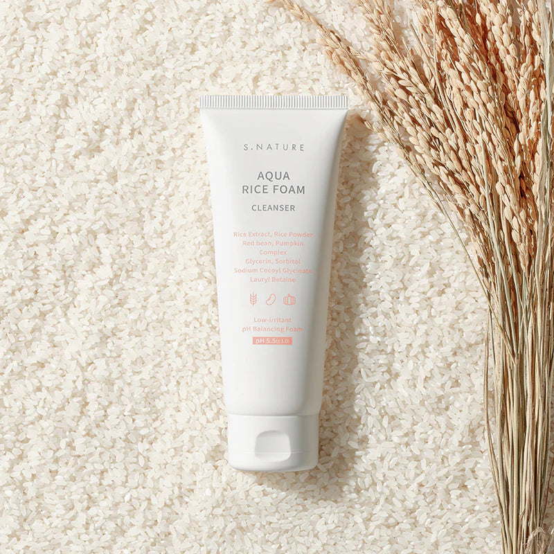 S.Nature Aqua Rice Foam Cleanser
