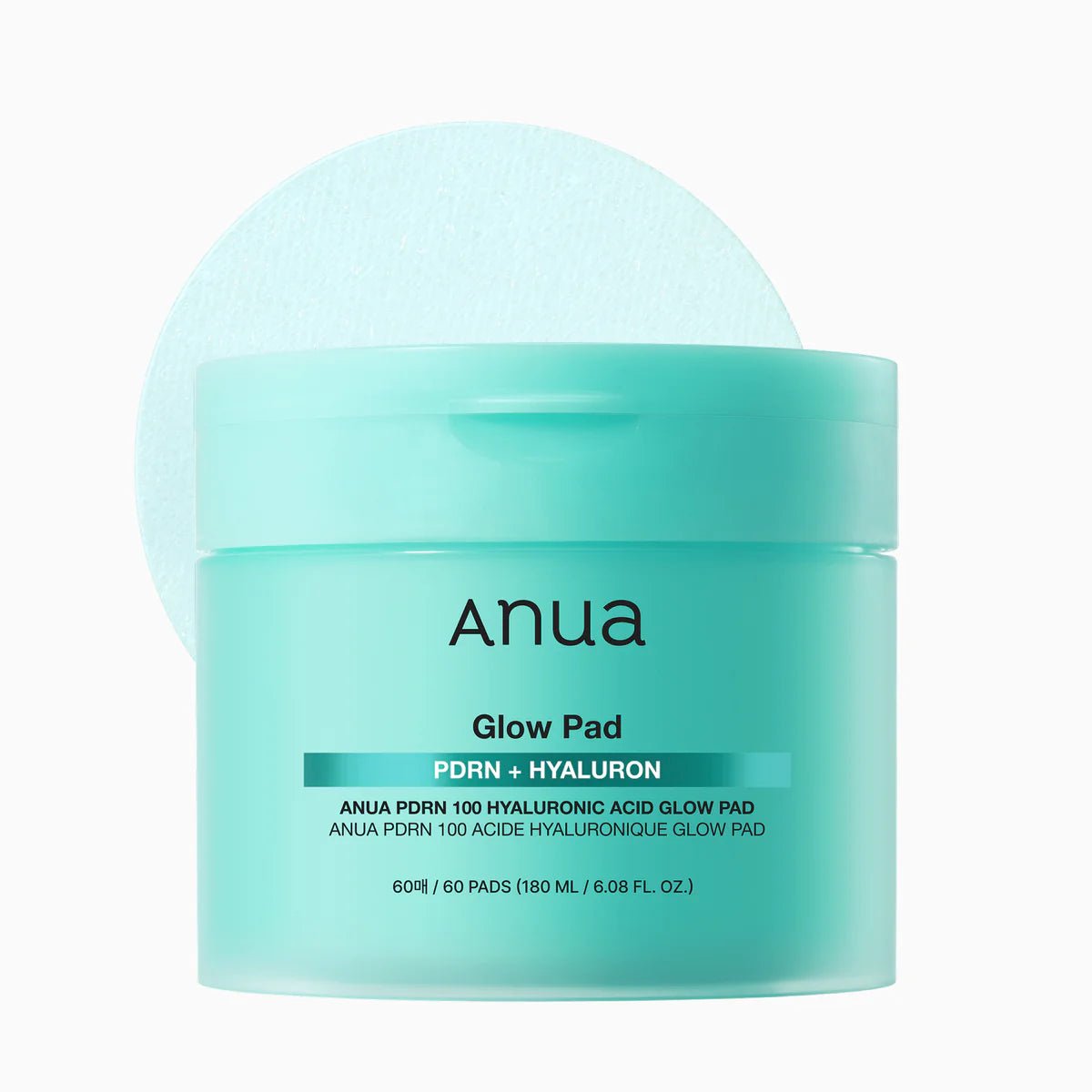 Anua PDRN 100 Hyaluronic Acid Glow Pad - Korean Skincare Supply