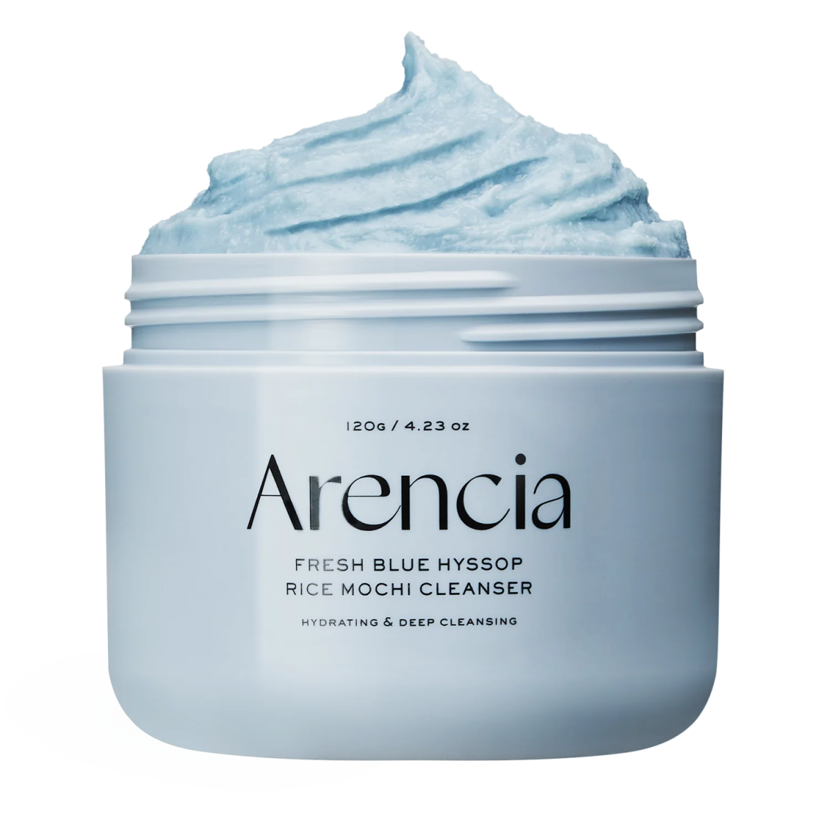 Arencia Fresh Blue Hyssop Rice Mochi Cleanser - Korean Skincare Supply
