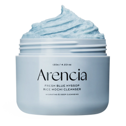 Arencia Fresh Blue Hyssop Rice Mochi Cleanser