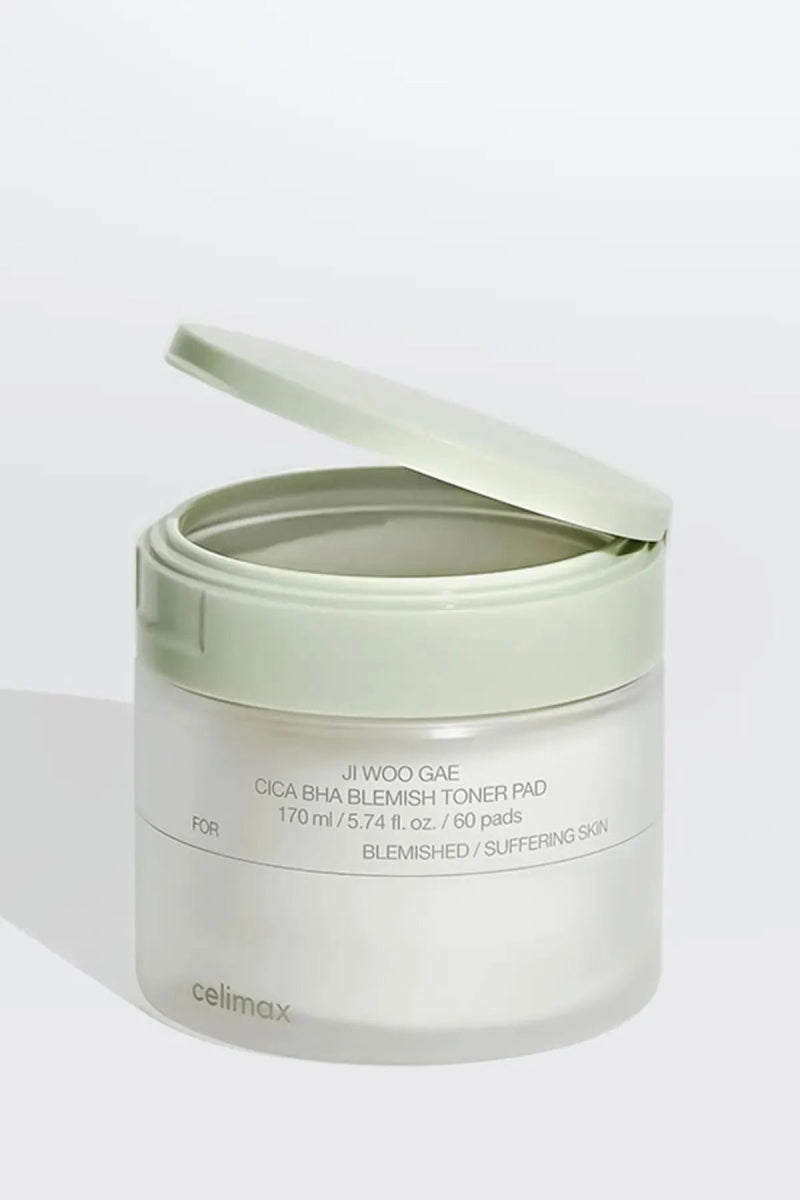 Celimax Cica BHA Blemish Toner Pad - Korean Skincare Supply