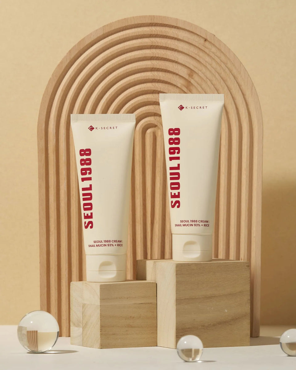 K-Secret Seoul 1988 Cream : Snail Mucin 93% + Rice