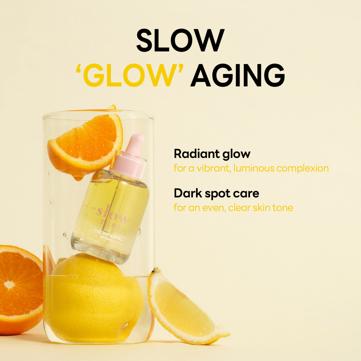 Slowpure Brigtening Toner Serum - Korean Skincare Supply