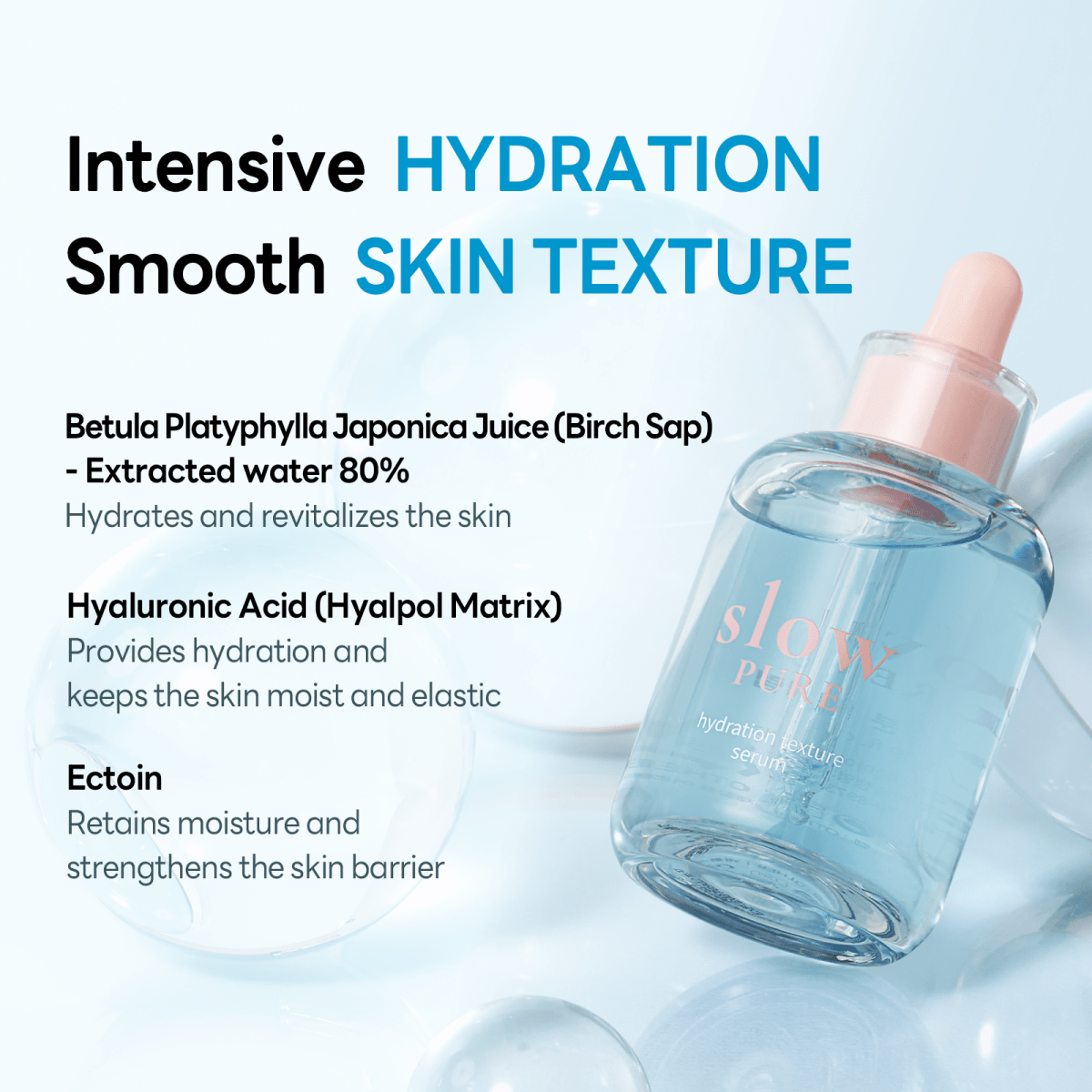 Slowpure Hydration Texture Serum - Korean Skincare Supply