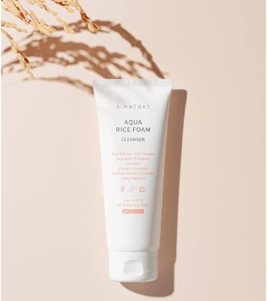 S.Nature Aqua Rice Foam Cleanser