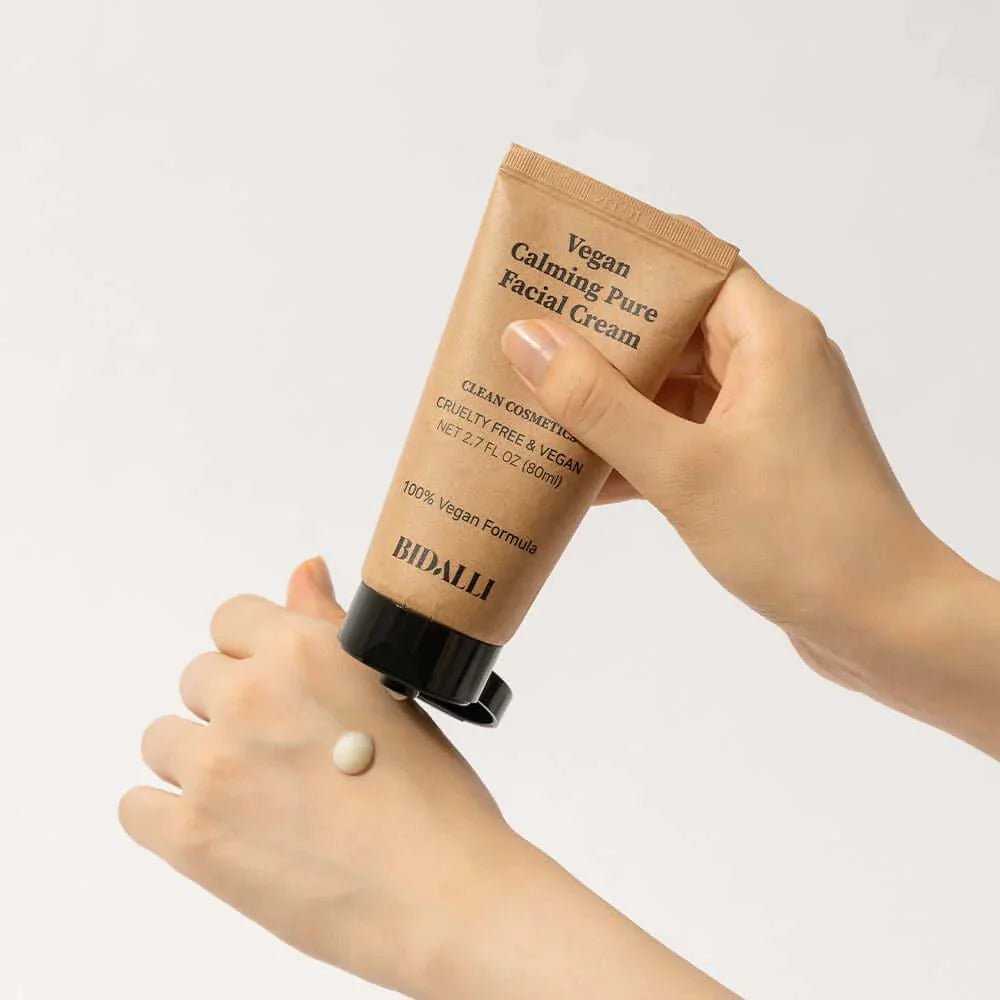 Bidalli Vegan Calming Pure Facial Cream - Korean Skincare Supply