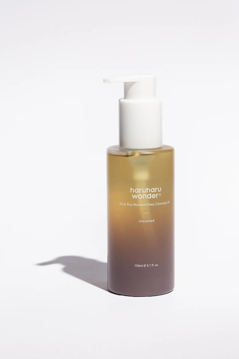 Haruharu Wonder Black Rice Moisture Deep Cleansing Oil - Korean Skincare Supply