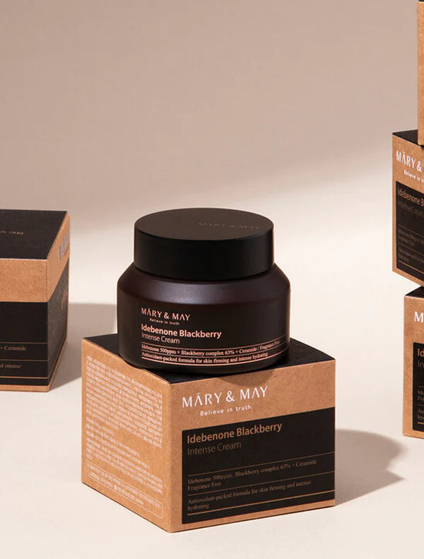 MARY &amp; MAY Idebenone Blackberry Intense Cream