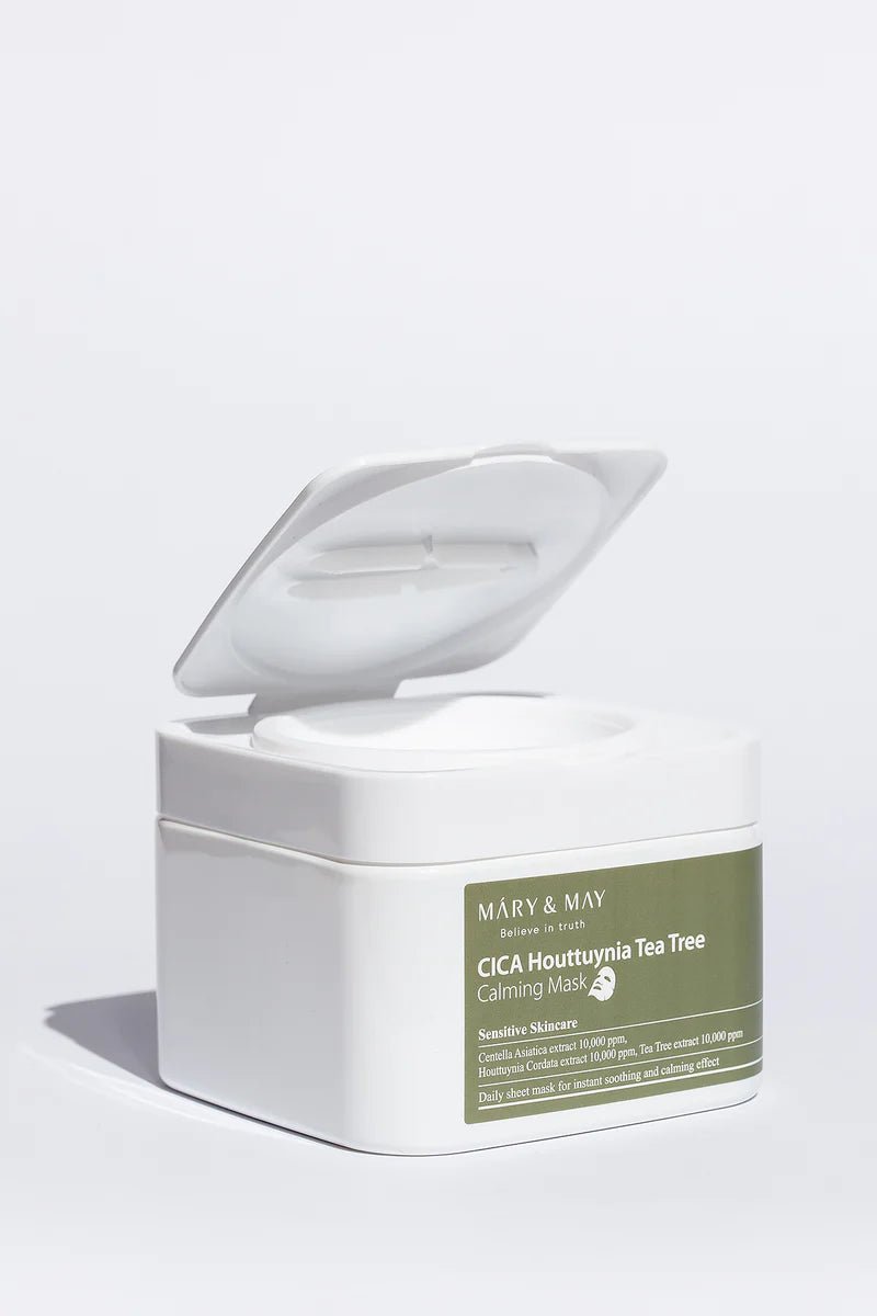 Mary & May Cica Houttuynia Tea Tree Calming Mask - Korean Skincare Supply